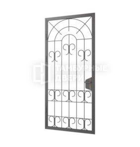 Входная дверь с решеткой ТДР-3-114